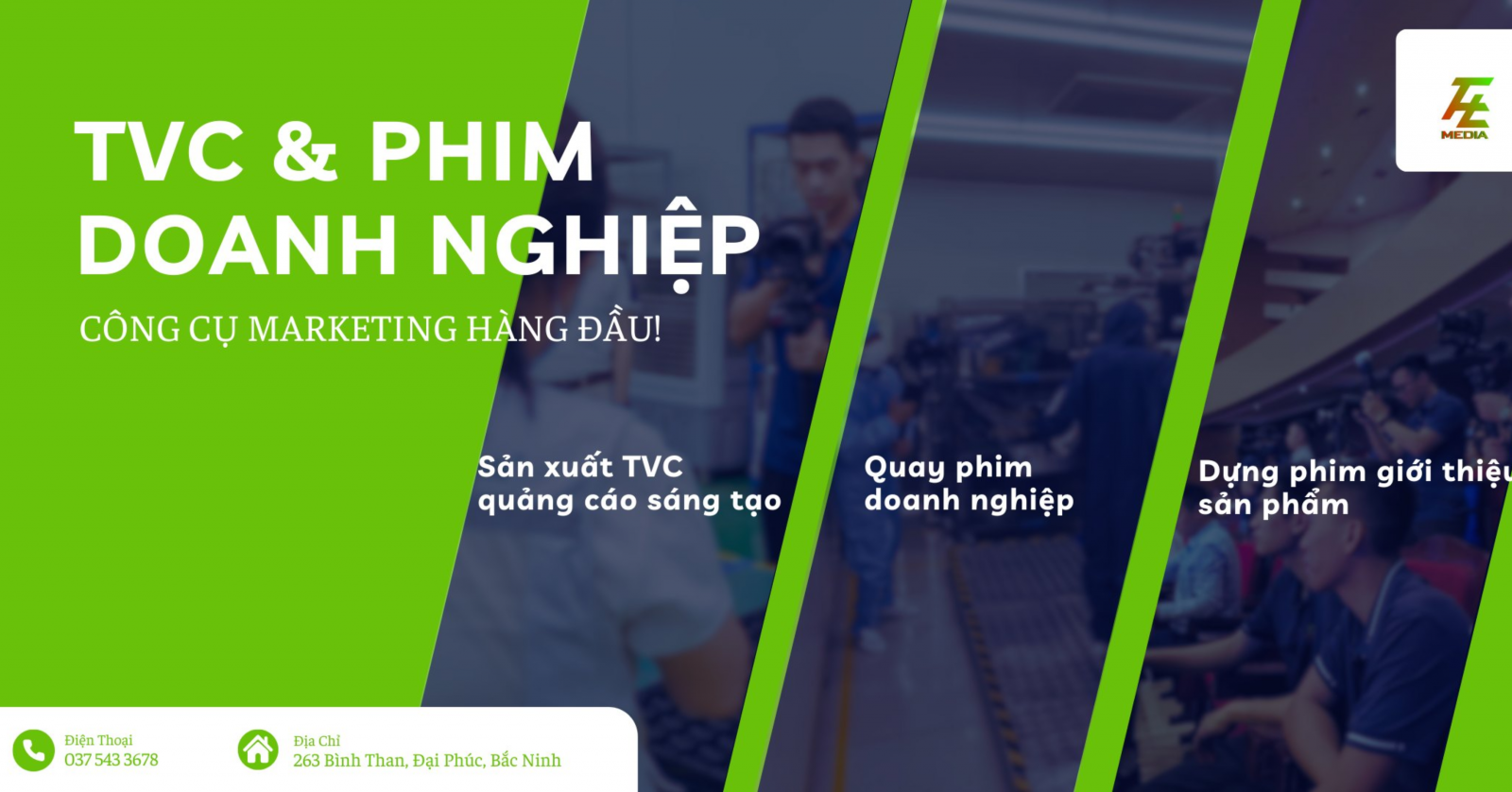 Dịch Vụ Quay Video Giới Thiệu Doanh Nghiệp, TVC